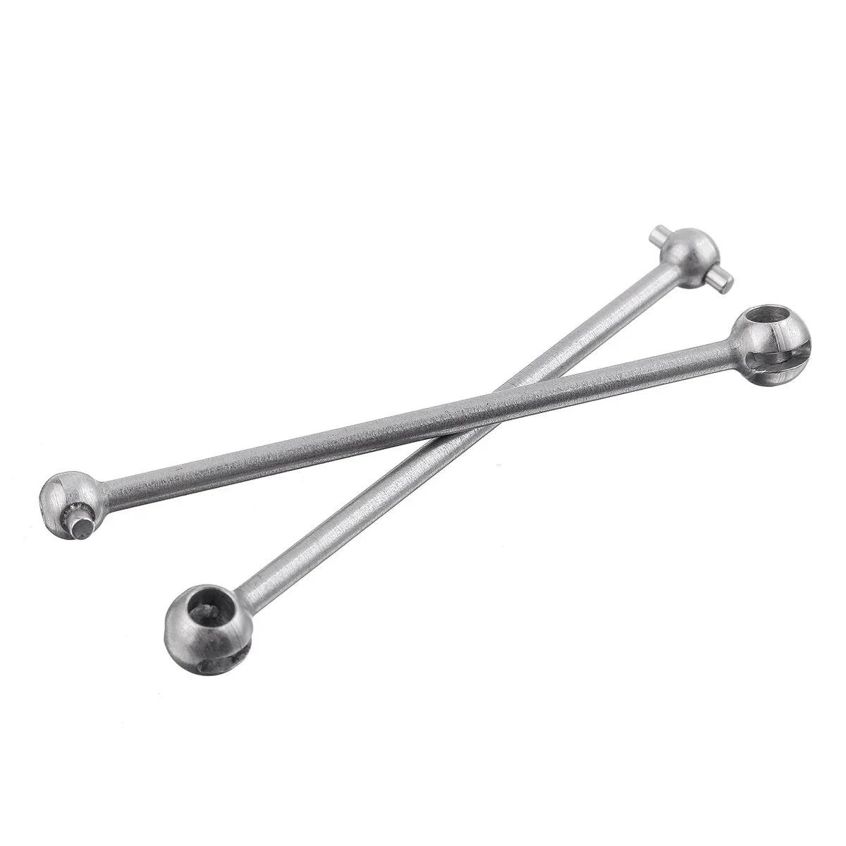 2PCS WLtoys 144001 144010 1/14 RC Car Spare Metal Universal Drive Shaft 1282 Vehicles Model Parts