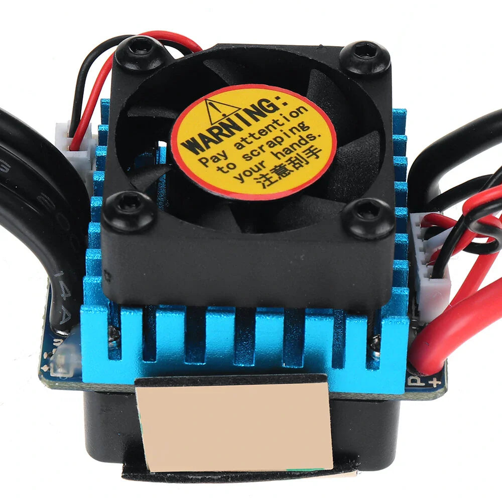 Wltoys 104002 RC Car Spare 3650 4500KV Brushless Motor 45A ESC 6KG 3 Wires Servo 2187 2188 2189 Vehicles Models Parts