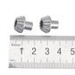 2PCS Wltoys 124016 124017 124018 124019 12429 1/12 RC Car Spare Zinc Alloy 12T Drive Gear 1154 Vehicles Model Parts