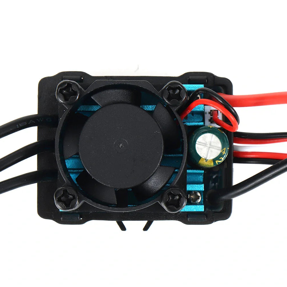 Wltoys 124008 1/12 RC Car Parts 35A Brushless ESC Speed Controller with Fan Vehicles Models Spare Accessories 2730