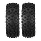 2PCS Wltoys 124017 Brushless 1/12 RC Car Spare Front/Rear Tires 2017 2018 Vehicles Model Parts