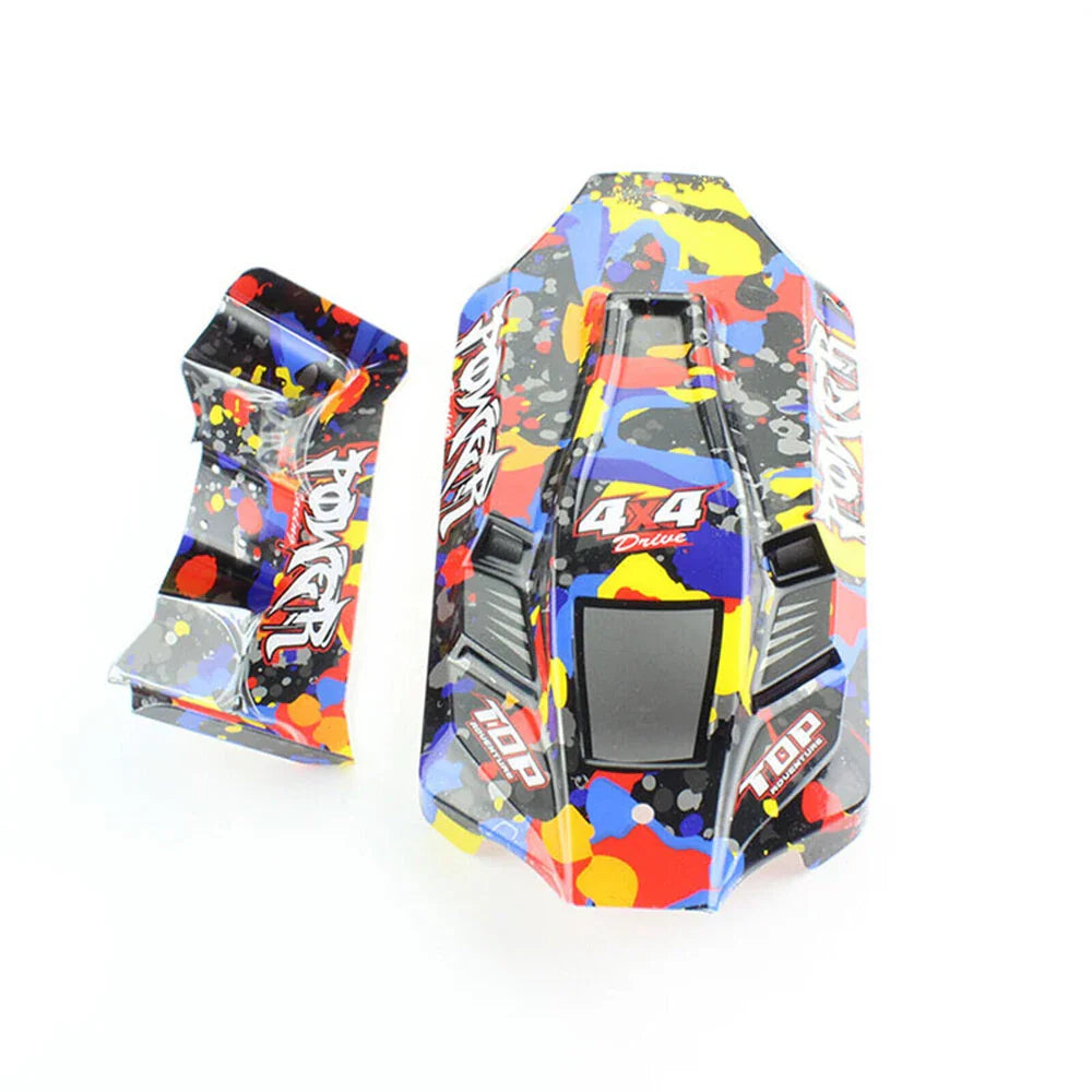 Wltoys 124007 1/12 RC Car Spare Body Shell Painted Colored 2484 Vehicles Models Parts Accessories