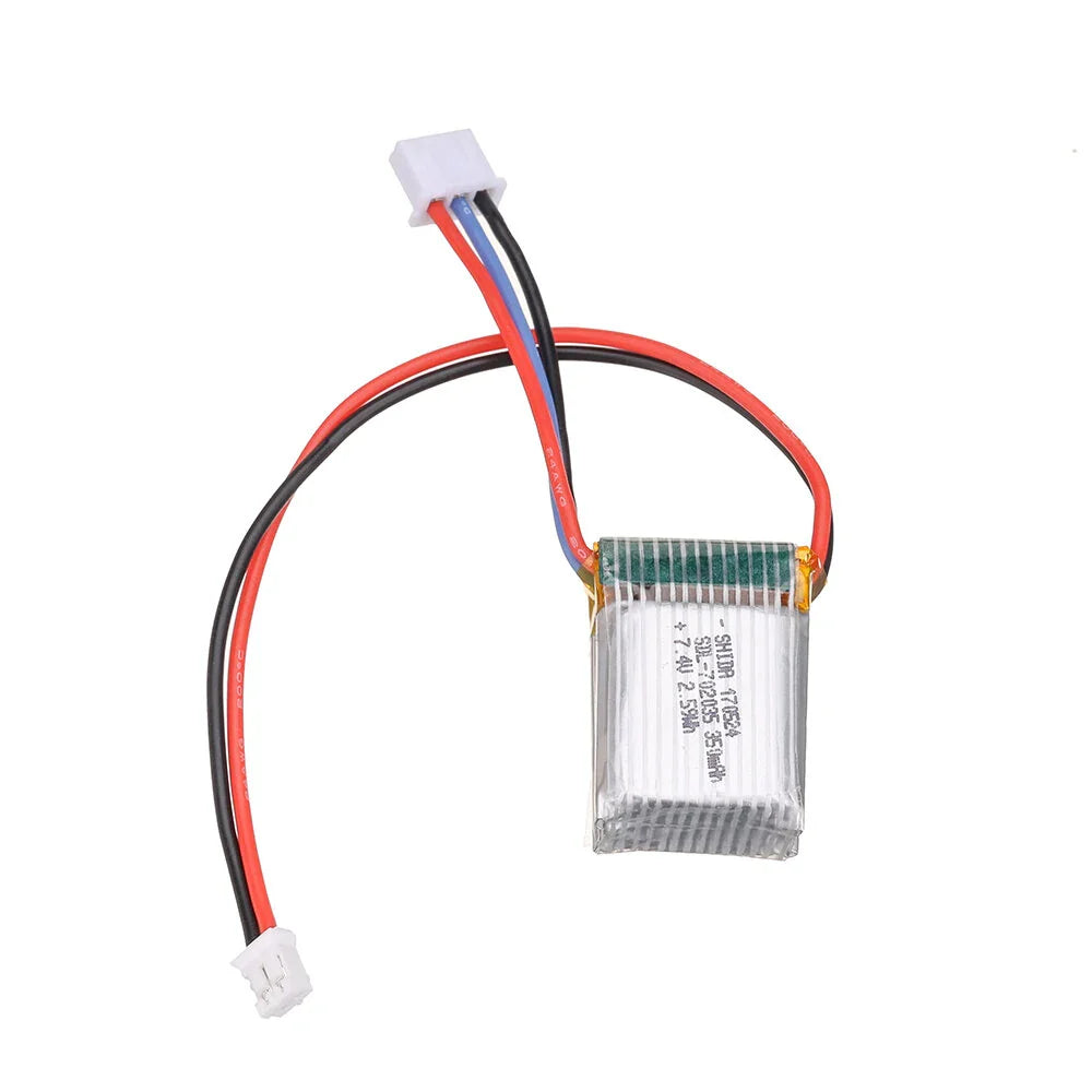 Wltoys 2428 1/24 RC Car Parts 7.4V 320mAh 2S SM2P Plug Lipo Battery Vehicles Models Spare Accessories 2802