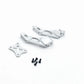 Wltoys 1/14 144001 Metal Swing Bracket 1258 RC Car Vehicle Parts - Titanium