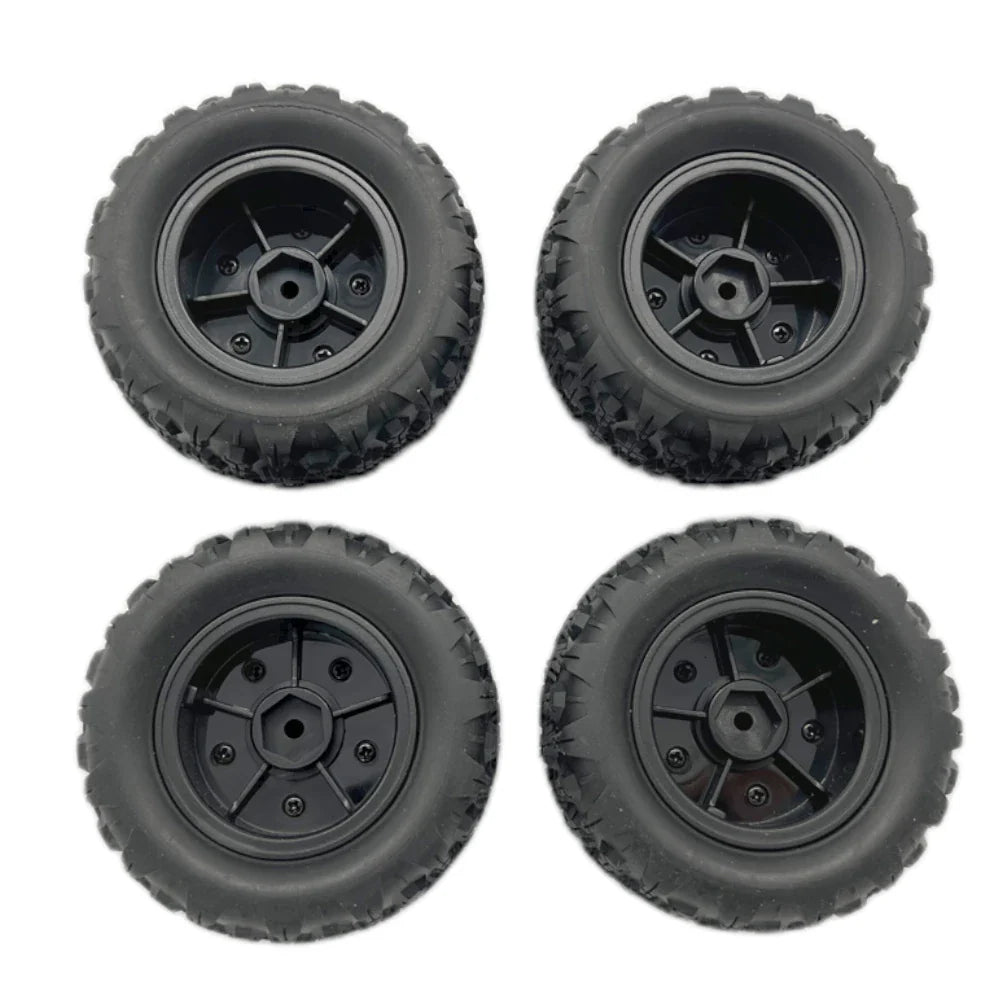 4PCS Upgraded Tires Wheels for Wltoys 144010 MJX 16208 16209 16210 SCY MNRC MN128 1/12 1/14 1/16 Monster Truck RC Cars Vehicles Models Spare Parts