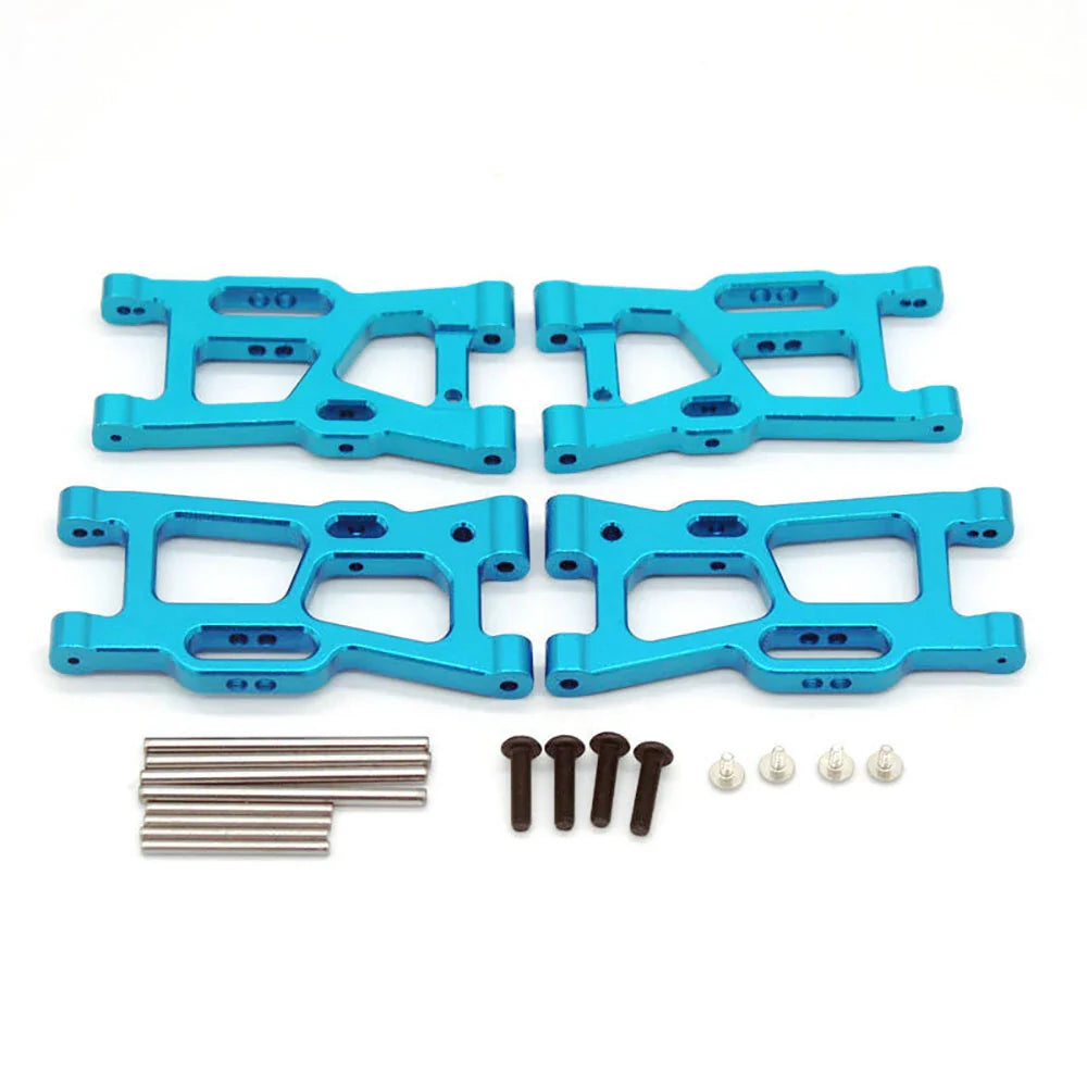 Upgraded Metal Front Rear Lower Suspension Arm for Wltoys 124008 124010 144001 1/12 1/14 RC Cars Vehicles Models Spare Parts