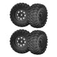 1/10 RC Car Upgraded Monster Rock Crawler Climbing Truck Tires Wheel Rims Wltoys MJX SCY Off-Road Vehicles Models Parts Accessories