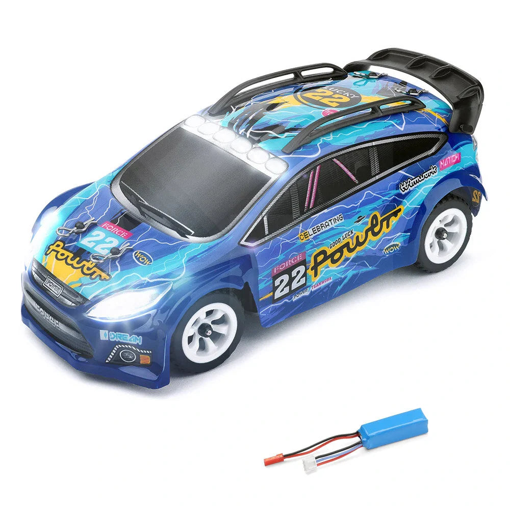Wltoys 284010 1/28 2.4G 4WD Brushed RTR RC Car Drift LED Lights High Speed Full Proportional Vehicle Models Toy