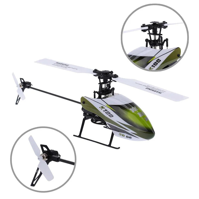 WLtoys K100 6CH 3D/6G RC Helicopter – Brushless Motor