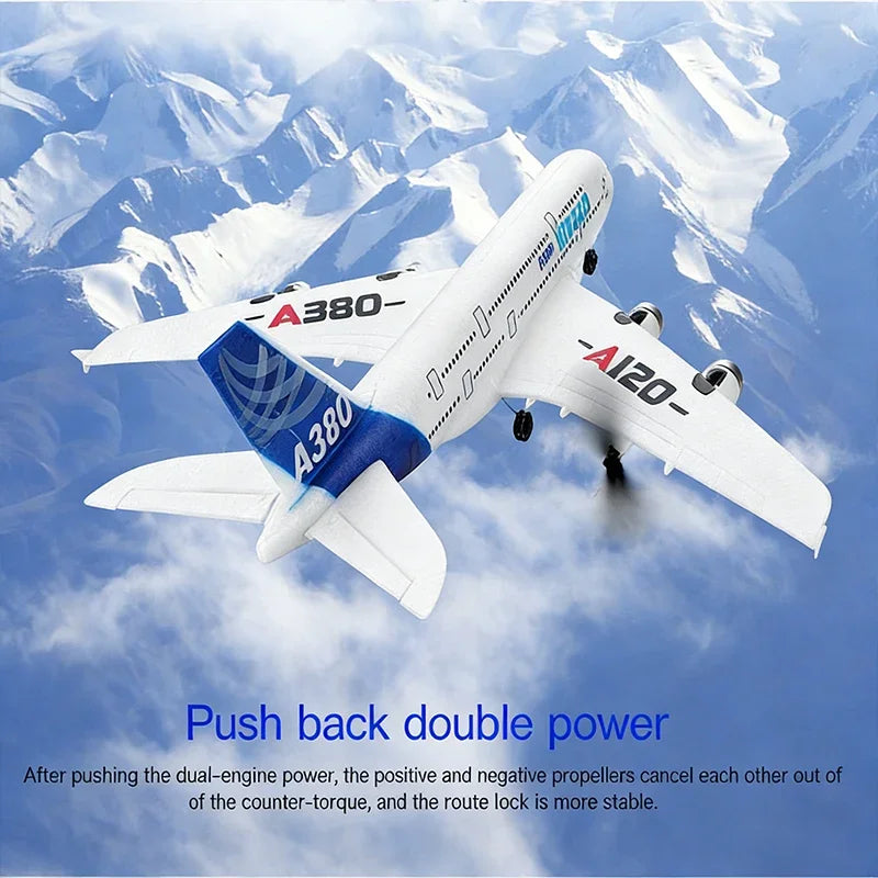 WLtoys XK A380-A120 RC Airplane – 3CH 2.4G RTF