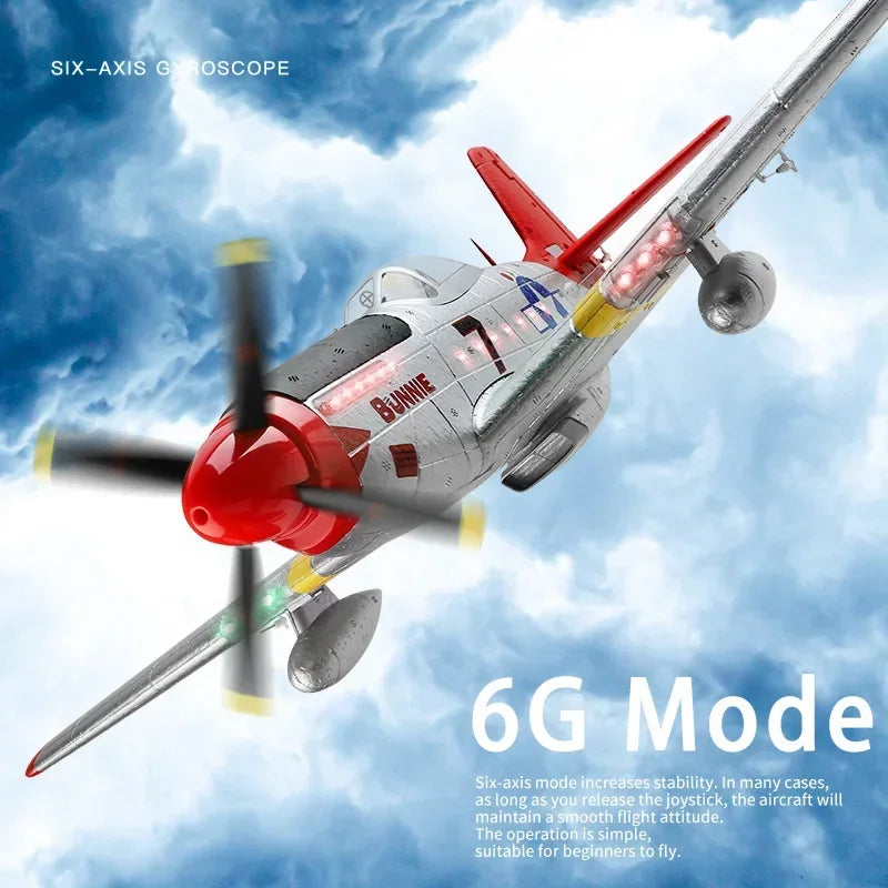 WLtoys XK A280 P-51 RC Airplane 3D/6G 2.4GHz Brushless