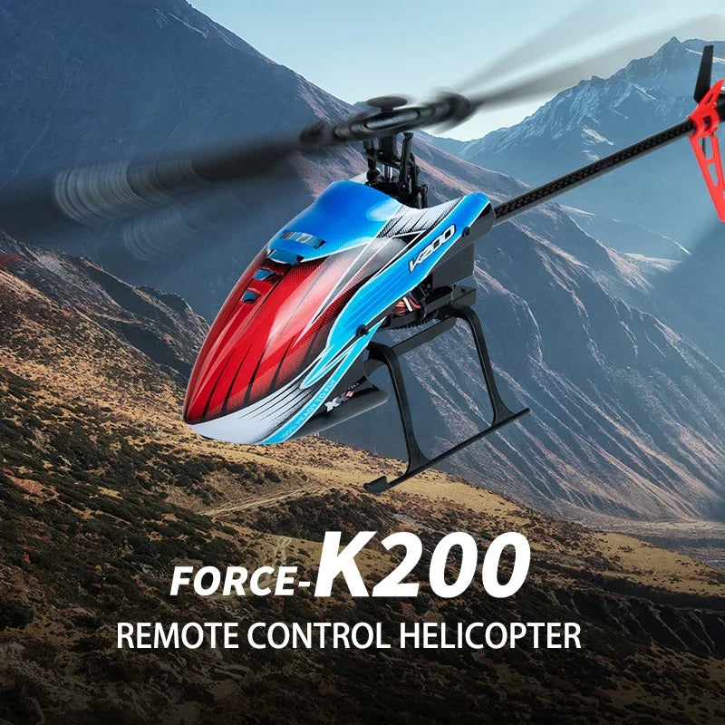 WLtoys XK K200 RC Helicopter – 4CH Optical Flow & Altitude Hold