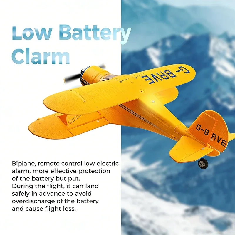 WLtoys A300 RC Airplane Beech D17S Biplane – Brushless 3D/6G