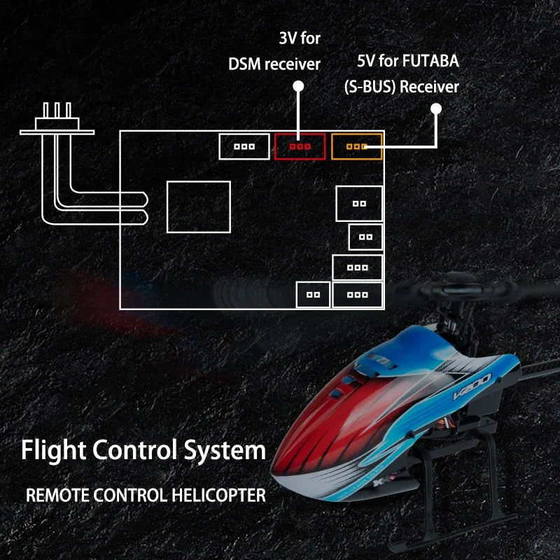 WLtoys XK K200 RC Helicopter – 4CH Optical Flow & Altitude Hold