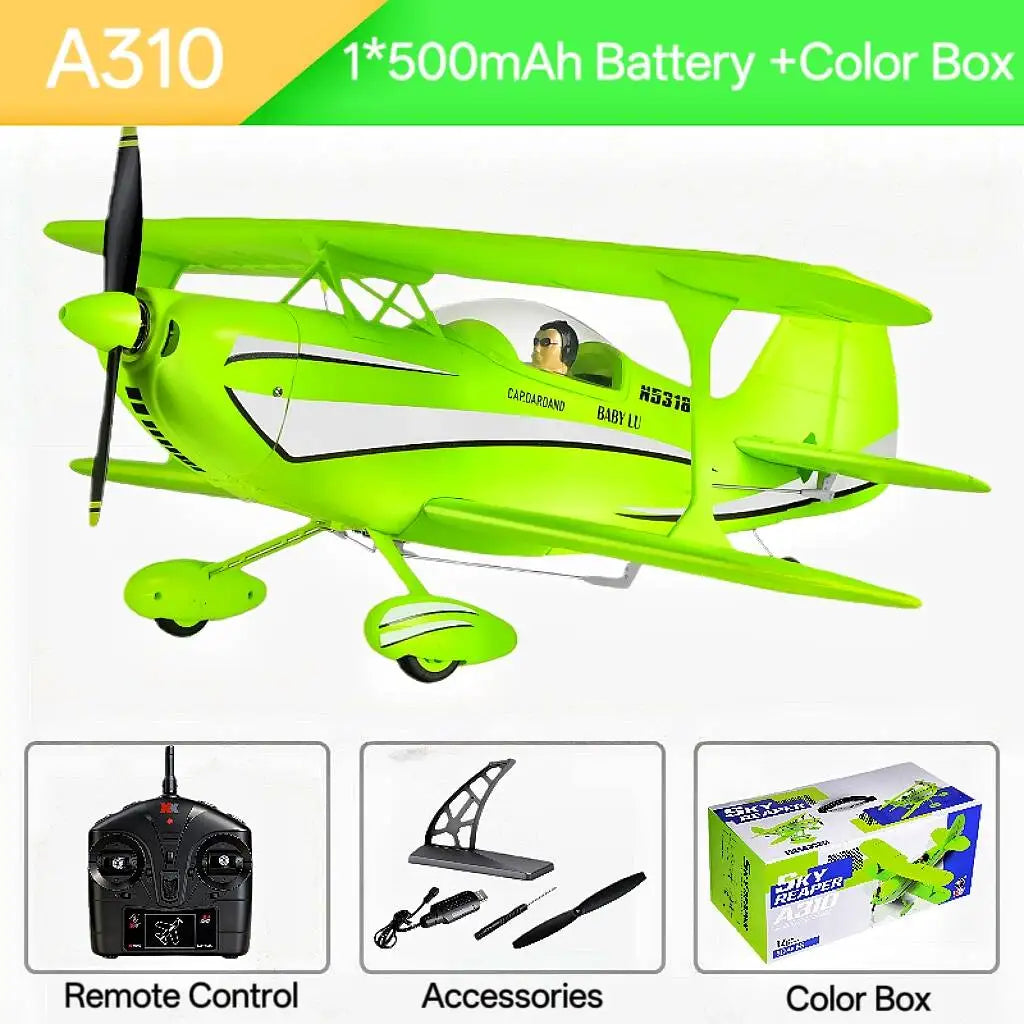 WLtoys A310 RC Airplane – Brushless 3D/6G Biplane