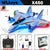 WLtoys X450 6CH Brushless RC Plane – 3D/6G VTOL Aerobatic Aircraft