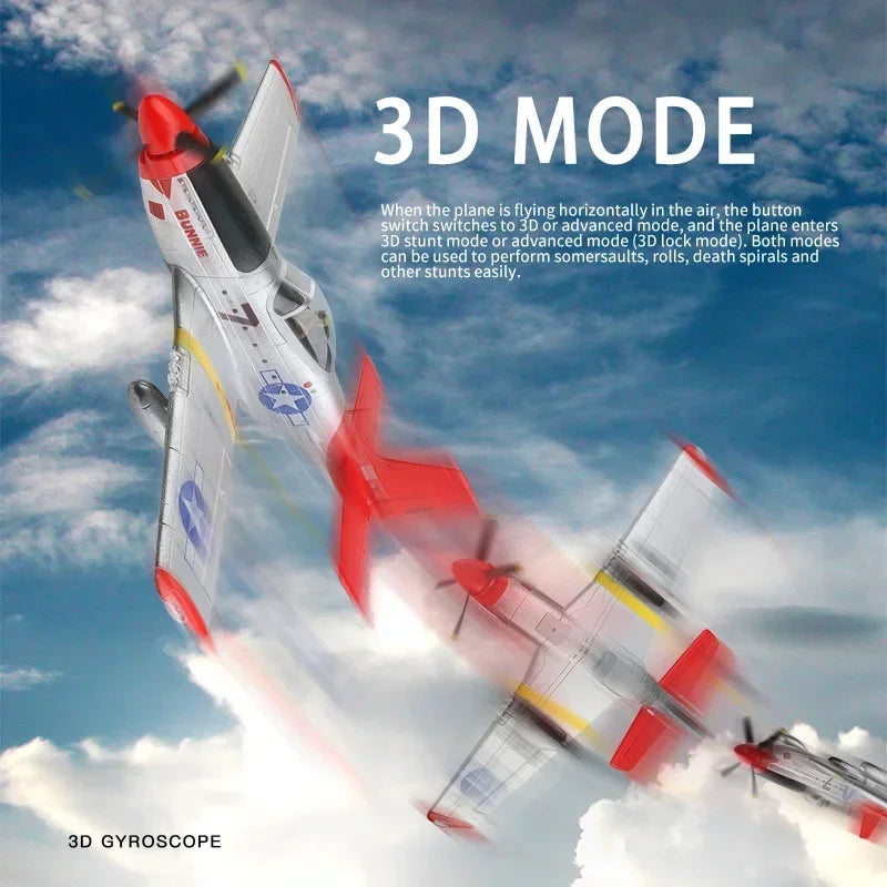 WLtoys XK A280 P-51 RC Airplane 3D/6G 2.4GHz Brushless