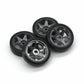 1/28 Metal Upgraded RC Car Wheel Hub With Tire 22mm For Wltoys 284131 K989 Mini-q Vehicle Models Parts