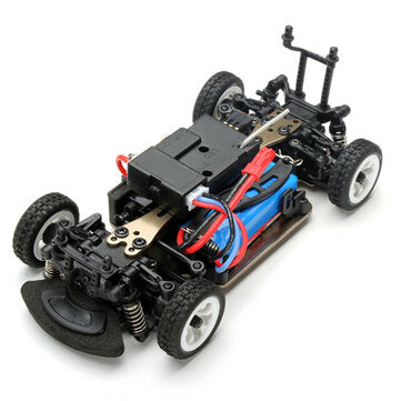 Wltoys K989 2 Battery 1/28 2.4G 4WD Brushed RC Car Alloy Chassis Vehicles RTR Model