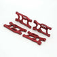 4PCS Metal Upgraded Front Rear Suspension Swing Arm for Wltoys 144001 124018 124019 1/12 1/14 RC Car Vehicles Spare Parts