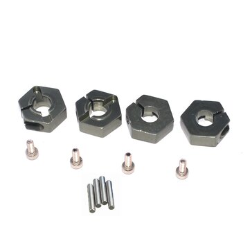 ZD Racing Aluminum 12mm Hexagonal Adapter 7188 For LRP HSP HPI FS Wltoys Off-road Truck Rc Car Parts