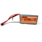 URUAV 7.4V 2700MAH 40C Lipo Battery T Plug For Wltoys 12427 12428 12423 Feiyue FY03 FY01 FY02 FY08 RC Car Parts