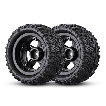 Remo P6973 Rubber RC Car Tires For 1621 1625 1631 1635 1651 1655 Wltoys 144001 124018 124019 SG 1601 HBX 16889 RC Vehicle Models