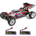 Wltoys 104001 RTR Two/Three Upgraded 2600mAh RC Car 1/10 2.4G 4WD 45km/h Metal Chassis Vehicles Models Toys