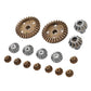Wltoys Metal Differential Main Gear Set For 12427 12428 144001 RC Car Parts