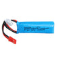 7.4V 400mAh 20C 2S LiPo Battery JST Plug for Wltoys P929 P939 K979 K989 K999 K969 RC Car