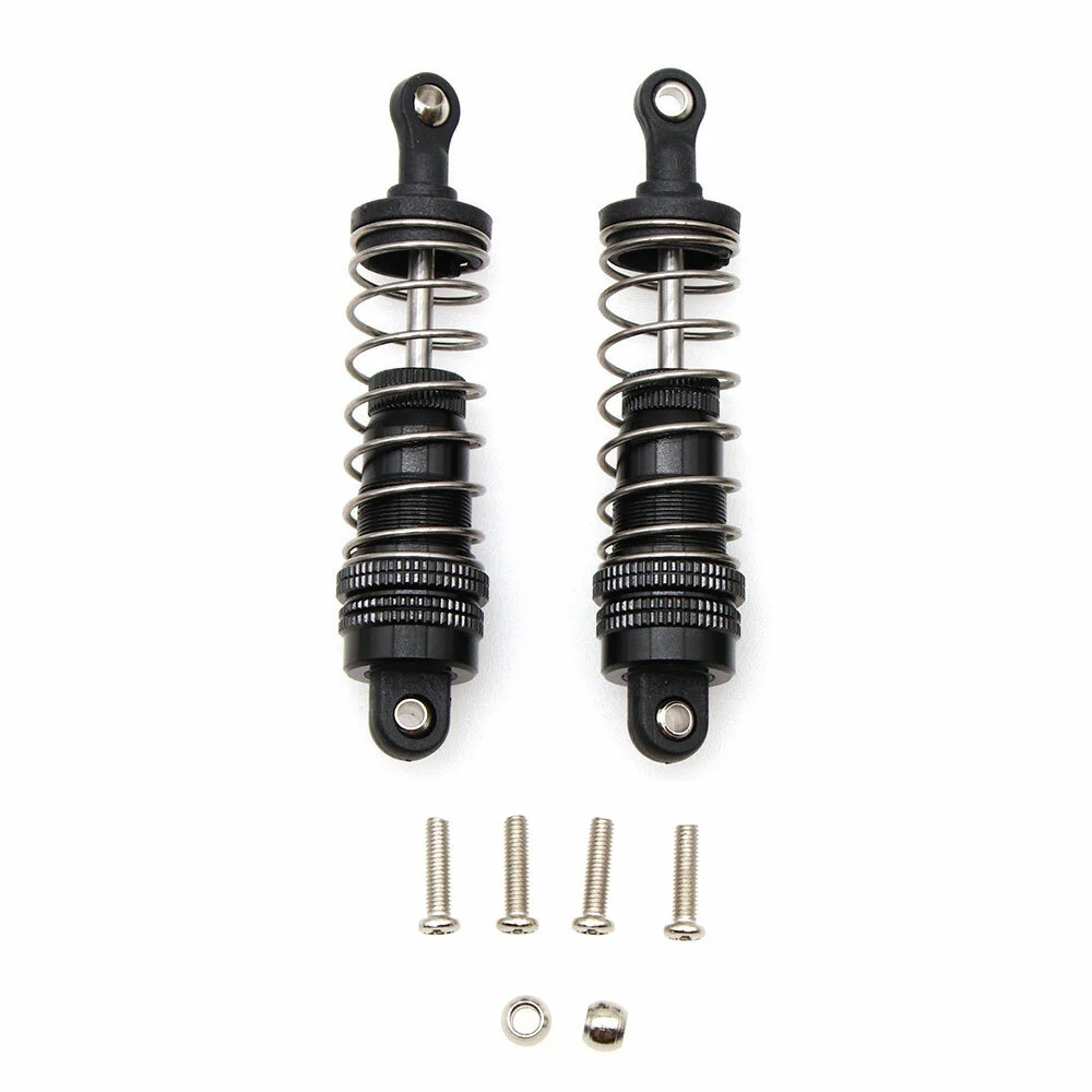 2pcs Front Rear Metal Shock Absorber For Wltoys 144001 RC Car Parts