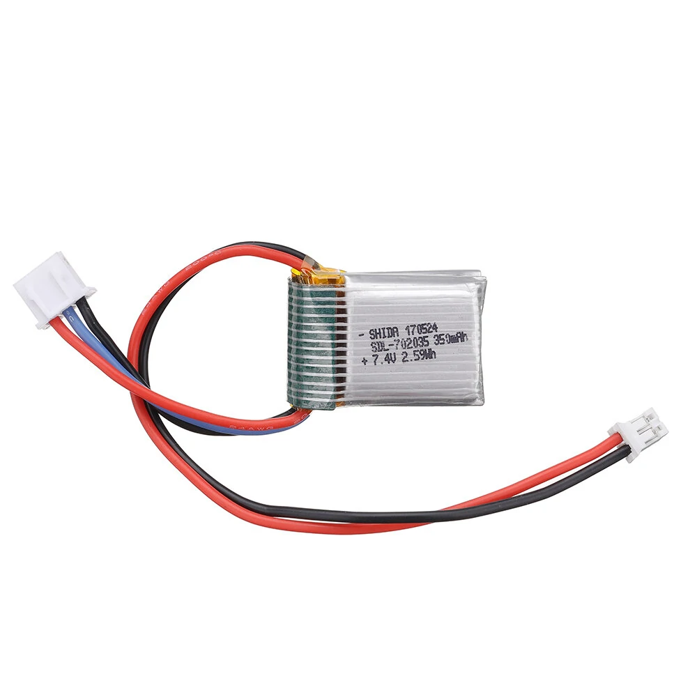 Wltoys 2428 1/24 RC Car Parts 7.4V 320mAh 2S SM2P Plug Lipo Battery Vehicles Models Spare Accessories 2802