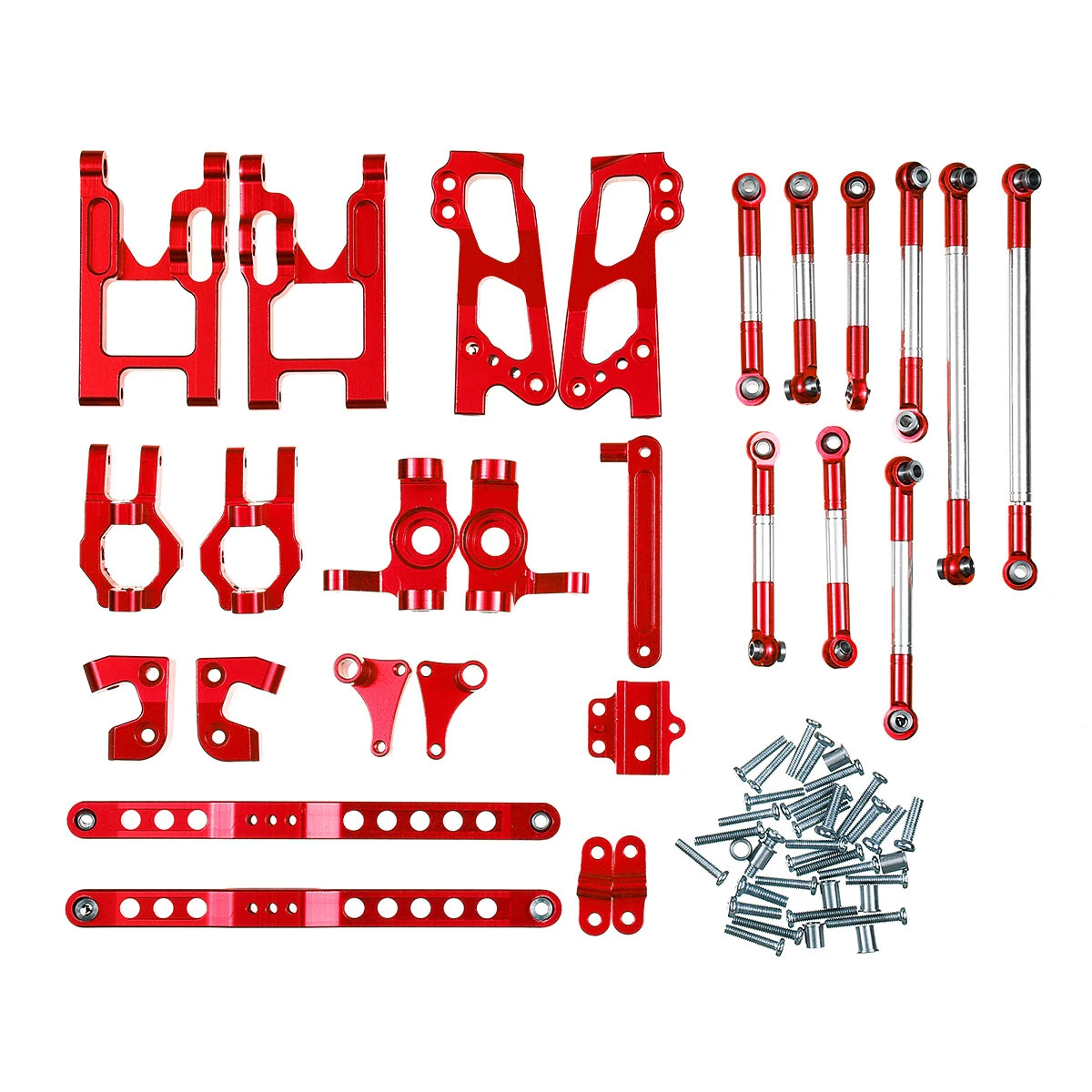 Feiyue FY03 06 WLtoys 12427 12428 Desert Vendor Kit Full Upgrade Accessories 1/12 Rc Car Parts Red