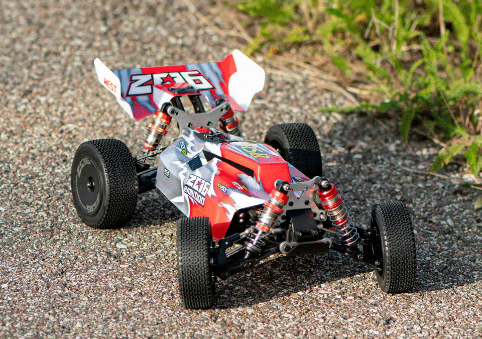 What motor is in the WLtoys 144001?